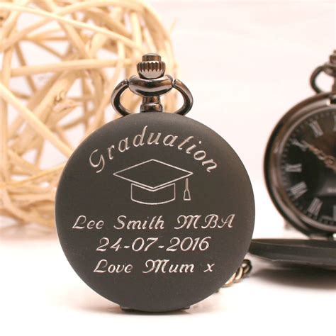 personalized graduation watches